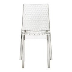 Sedia Hypnotic Trasparente Grand Soleil in Policarbonato Design