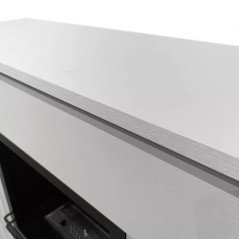 Camino Bioetanolo da Pavimento con Cornice 96x35x96 cm Salotto
