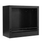 Camino Bioetanolo da Pavimento con Cornice 96x35x96 cm Salotto