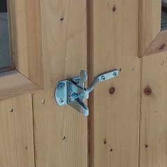 Casetta in Legno per Attrezzi 146x98 cm Capanno per Giardino