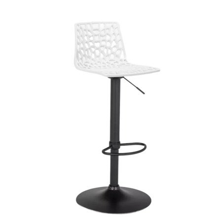 Sgabello Metallo Nero Plastica Alto Regolabile Grand Soleil Spider