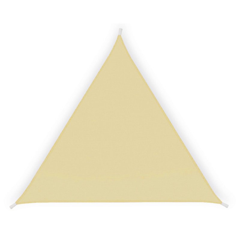 Tenda da Sole a Vela Ombreggiante Triangolare 3.6m Beige
