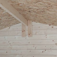 Casetta Rimessa Attrezzi Prefabbricata da Giardino in Legno 178x218