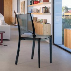 20 Sedie Trasparenti Policarbonato Grand Soleil B-Side Contract