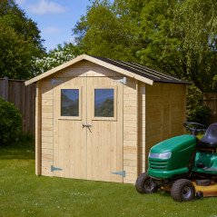 Casetta per Trattorino Tagliaerba in Legno 250x200 Capanno Giardino