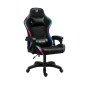Sedia Gaming con Led Nera Majora Illuminata Ergonomica