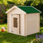 Casetta Bimbi in Legno per Giardino Esterno Gioco 100x100