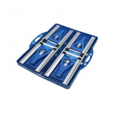 Tavolo con Panche Richiudibili Set Pieghevole da Campeggio