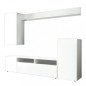 Parete Attrezzata Tv Sospesa a Muro Design Moderno per Soggiorno