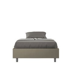 Letto 1 Piazza e Mezzo 120x200 Lungo Moderno con Contenitore