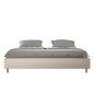 Letto Matrimoniale 180x200 Imbottito in Ecopelle King Size con Rete