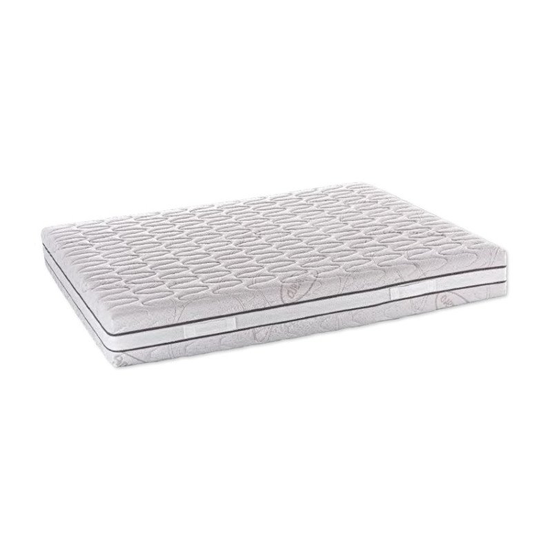 Materasso Memory Foam 120x190 Ergonomico 22 cm Aloe Vera