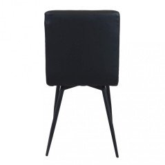 Set 4 Sedie Ecopelle Imbottite Moderne per Soggiorno e Cucina