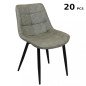 Sedie in Stock 20 Poltroncine Similpelle Imbottite per Ristoranti e Pub