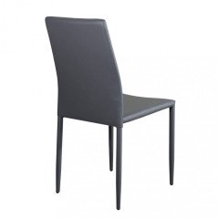 Stock 20 Sedie Impilabili da Interno Eleganti per Ristorante in Ecopelle