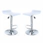 Set 2 Sgabelli Cucina Design Moderno Regolabili Girevoli in Similpelle