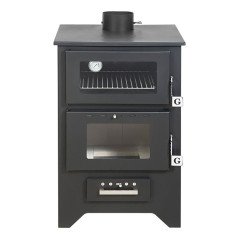 Stufa a Legna con Forno e Piano Cottura MG450 Scalda 100 mq di Superficie