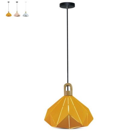 Lampadario in Metallo Stile Industrial a Sospensione Design