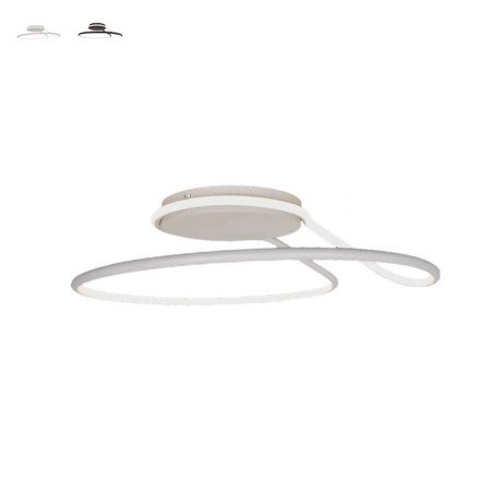 Plafoniera Cerchio Led Soffitto Dimmerabile Design 54W