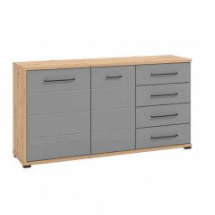 Credenza Moderna 2 Ante e Cassetti Madia 160 cm Corren