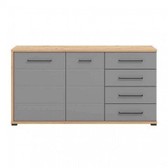 Credenza Moderna 2 Ante e Cassetti Madia 160 cm Corren