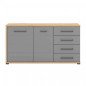 Credenza Moderna 2 Ante e Cassetti Madia 160 cm Corren