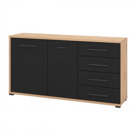 Credenza Moderna 2 Ante e Cassetti Madia 160 cm Corren